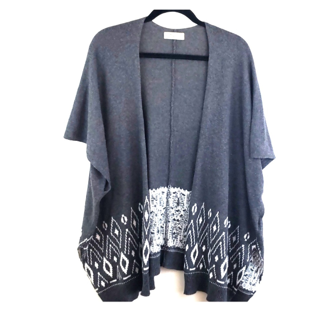 Hollister Southwestern Style Ponch Cardigan